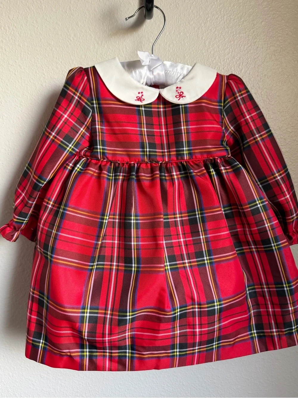 NWT Edgehill Collection The Broke Brooke Baby Girls Cece Tartan Dress Sz 24M